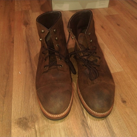 Trask Brown Leather Boots - Picture 2 of 10